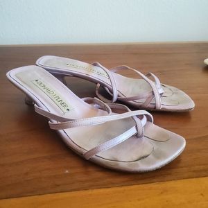 Donald j. Pliner leather strappy sandals